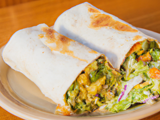 Sauteed Vegetables Burrito (Gluten Free, Dairy Free) Sauteed Vegetables Burrito (Gluten Free, Dairy Free)