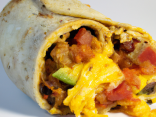 Tofu Breakfast Burrito