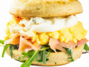 LBC Breakfast Sandwich with Ham (Gluten-Free)
