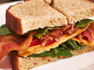 Fresh Turkey Club Sandwich