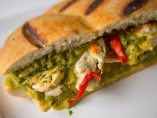 Pesto Chicken Panini