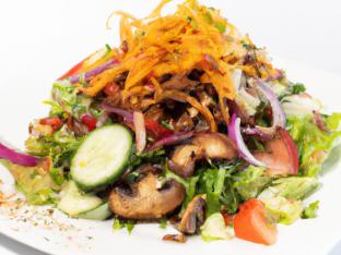 Light Carb Grilled Mushroom Salad [16 oz]