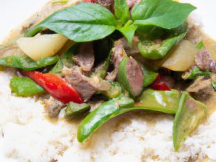 Green Curry with Beef [21 oz]