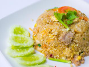 Thai Fried Rice with Pork [16 oz]