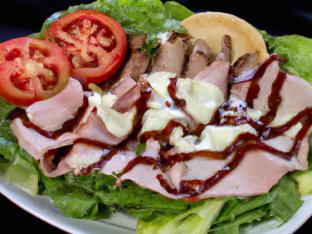 Entree Chef Salad with Balsamic Vinaigrette Entree Chef Salad with Balsamic Vinaigrette