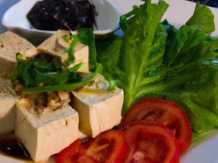 Vegan Tofu Chef Salad with Balsamic Vinaigrette Vegan Tofu Chef Salad with Balsamic Vinaigrette