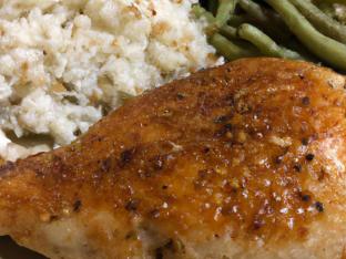 Gluten Free Chicken with Fried Rice and Green Beans Gluten Free Chicken with Fried Rice and Green Beans