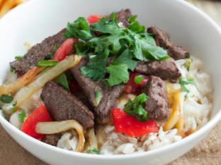 Steak Saltado Bowl Steak Saltado Bowl