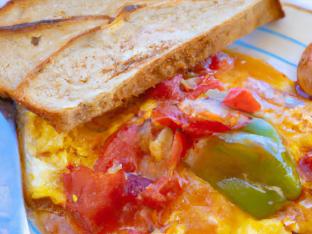 Denver Omelette with Hash Browns