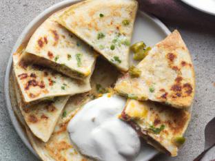 Picante Breakfast Quesadilla