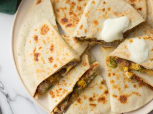 Chorizo Breakfast Quesadilla
