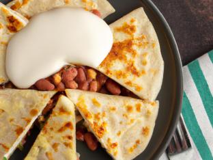 Meat Lover's Breakfast Quesadilla