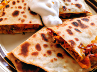 Mexican Breakfast Quesadilla