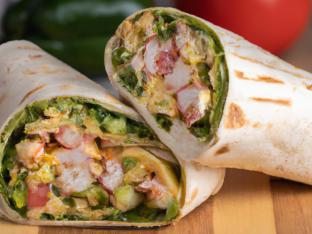 Chicken Doner Kebab Wrap with Basil Aioli Chicken Doner Kebab Wrap with Basil Aioli