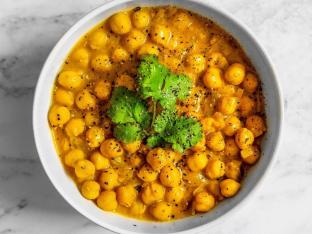 Coconut Curried Chickpeas Coconut Curried Chickpeas