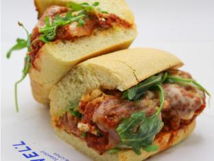 Turkey Meatball Sub (Gluten Free) Turkey Meatball Sub (Gluten Free)