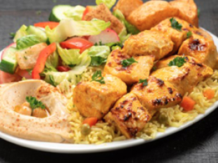 Chicken Shish Kebab Plate Chicken Shish Kebab Plate