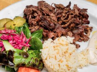 Lamb and Beef Gyro Meat Plate Lamb and Beef Gyro Meat Plate