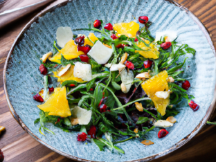 Individual Pomegranate Salad Individual Pomegranate Salad