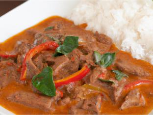 Beef Red Curry with Rice Beef Red Curry with Rice