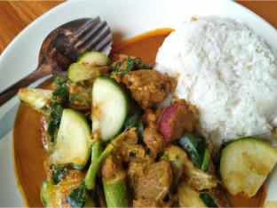 Pork Jungle Curry with Rice Pork Jungle Curry with Rice