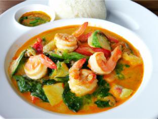 Shrimp Jungle Curry with Rice Shrimp Jungle Curry with Rice