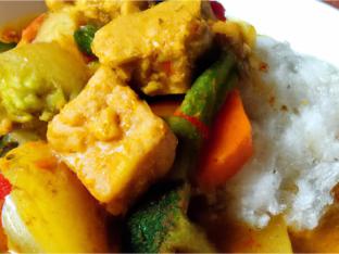 Tofu Jungle Curry with Rice Tofu Jungle Curry with Rice