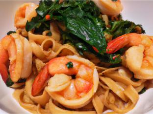 Shrimp Pad Khee Mao Shrimp Pad Khee Mao