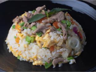Pork Basil Fried rice Pork Basil Fried rice