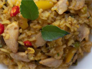 Chicken Basil Fried Rice Chicken Basil Fried Rice