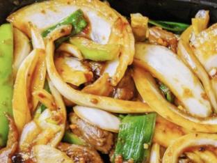 Mongolian Beef with White Rice Mongolian Beef with White Rice