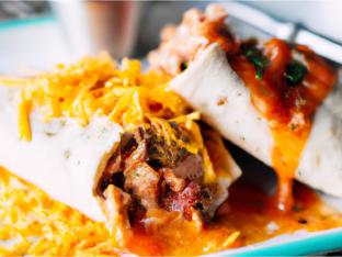 Breakfast Burrito with Sausage