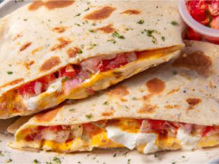 Breakfast Quesadilla with Bacon