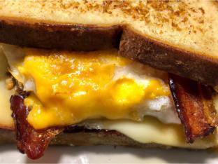 Bacon Egg and Cheese on White Bread