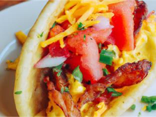 Bacon Breakfast Taco
