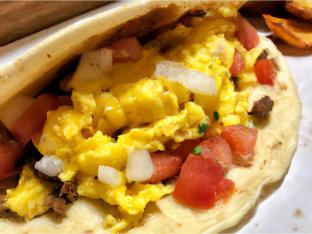 Chorizo Breakfast Taco