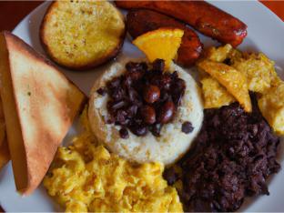Cuban Breakfast with Wheat Toast