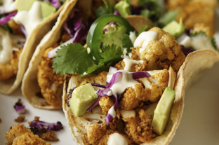 Sauteed Cauliflower Tacos Sauteed Cauliflower Tacos