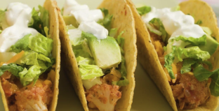 Sauteed Cauliflower Americano Tacos Sauteed Cauliflower Americano Tacos