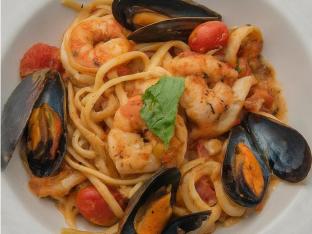 Linguini Seafood Linguini Seafood