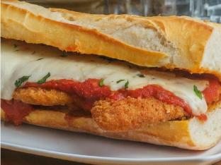 Chicken Parmesean Sandwich Chicken Parmesean Sandwich