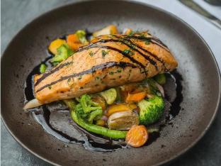 Marinated Atlantic Salmon Balsamico Marinated Atlantic Salmon Balsamico