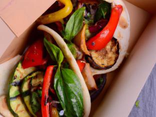 Gluten Free Vegan Grilled Vegetable Wrap Gluten Free Vegan Grilled Vegetable Wrap