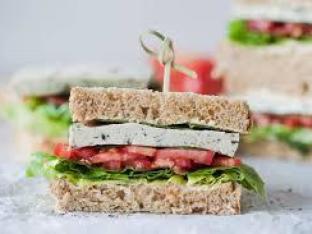 Tofu Vegan Sandwich Tofu Vegan Sandwich