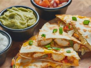 Grilled Fajita Chicken Quesadillas Grilled Fajita Chicken Quesadillas