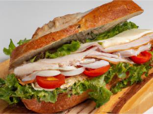 Fresh Roast Turkey and Brie Sandwich