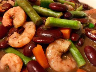 Legumes Stew with Shrimp Legumes Stew with Shrimp