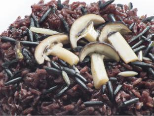 Black Rice with Mushrooms Black Rice with Mushrooms