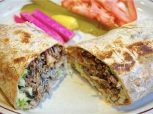 Beef Shawarma Wrap Beef Shawarma Wrap