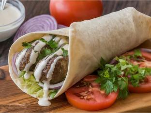 Kufta Kebab Wrap Kufta Kebab Wrap